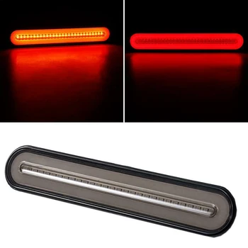 

12-24V Truck LED Stop Flowing Turn Signal Brake Rear Tail Light Lamps Waterproof