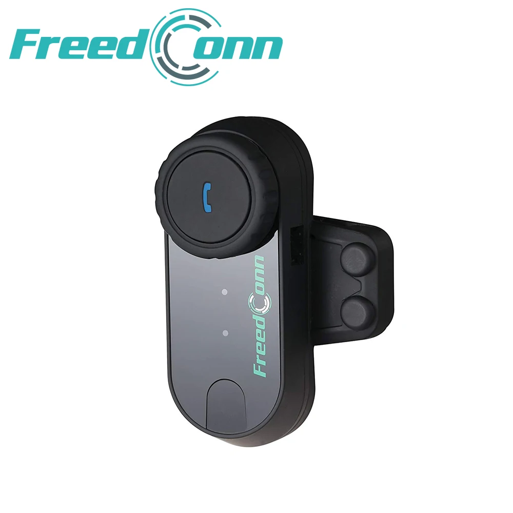 

QPLOVE FreedConn T-COMVB Motorcycle Helmets BT Bluetooth Interphone Headsets Helmet Intercom with FM Radio Updated Version