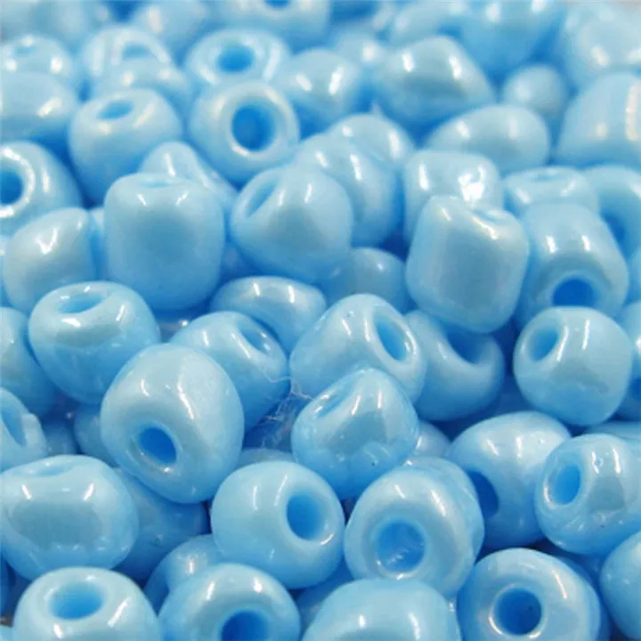10 4mm  Bag Porcelain Garment Beads DIY Round Seed Spacer Beads for Cloth Bag Jewelry Making Accessories