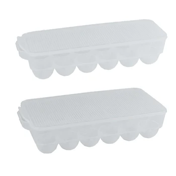 

New 12/18 Cells Refrigerator Fresh Box Useful Egg Storage Container Case Wild Storage Box Multifunctional Eggs Crisper