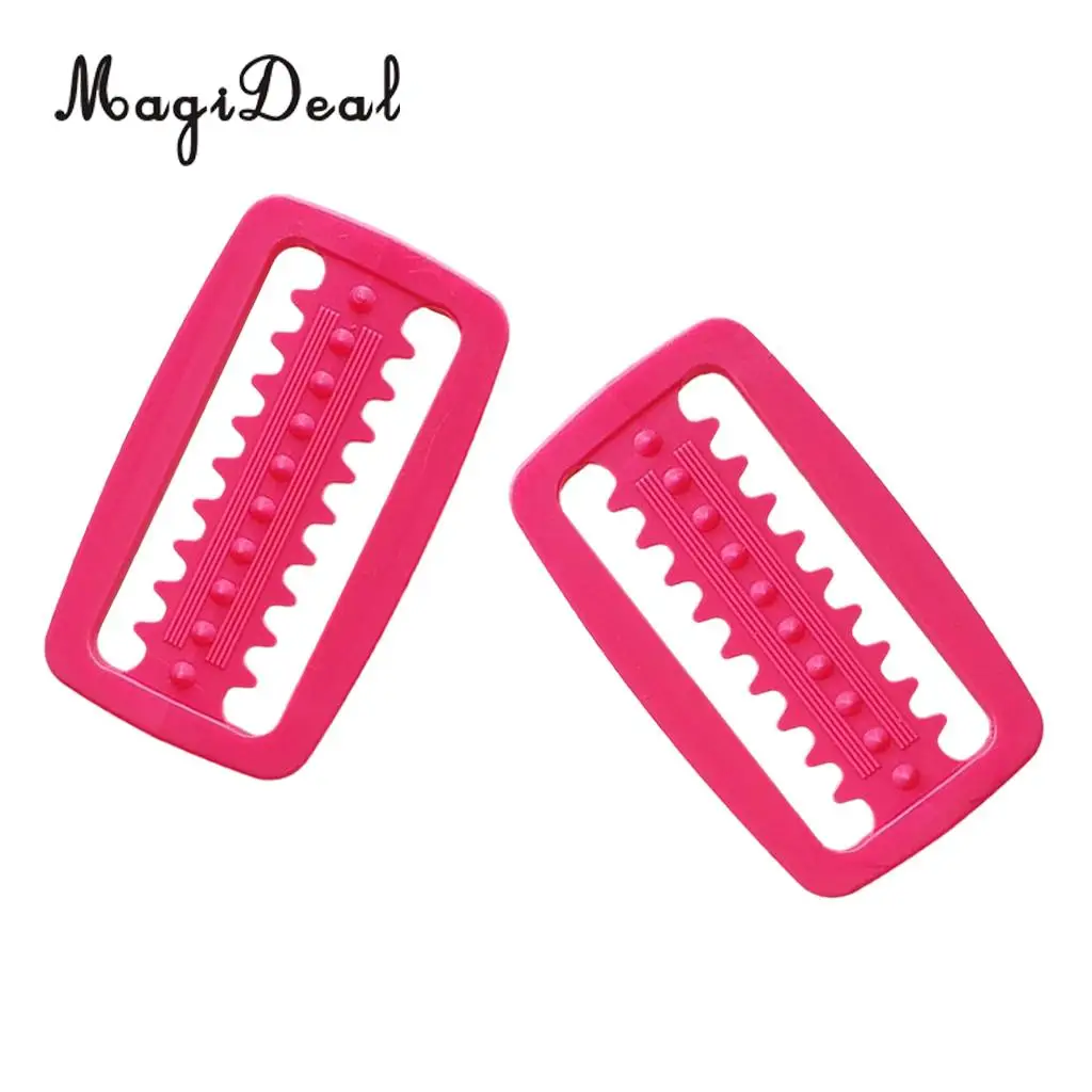 MagiDeal 2Pcs 2 inch Universal Weight Belt Keeper Retainer Stopper Slider for Underwater Scuba Diving Snorkeling Free Diving