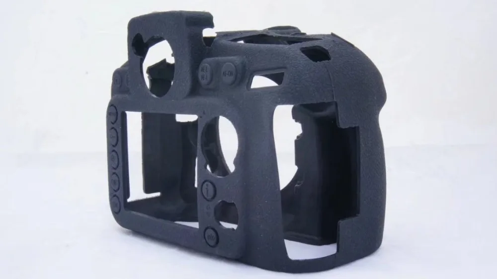 D810 Slr Borsa Fotografica Sacchetto Di Silicone Leggero Caso Della Copertura Della Protezione Per Nikon D810 Colore Nero