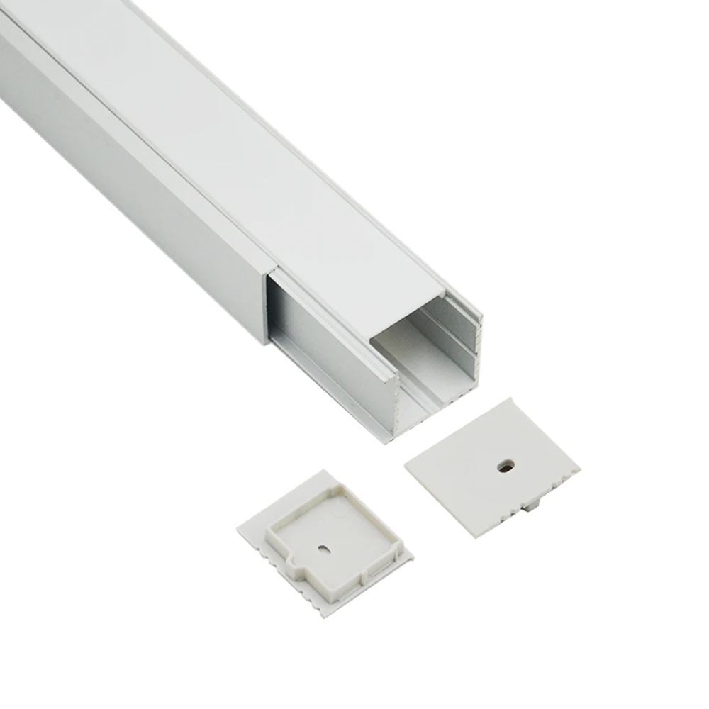 Настенные светильники канала U 35 мм шириной 6063 t5 Экструдированный алюминий Профиль для гибкие светодиодные полосы для потолочного