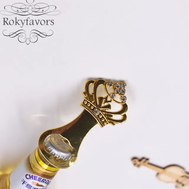 Birthday Party Gift Gold No.15 Bottle Opener, Creative Number Shaped Opener  For Parties