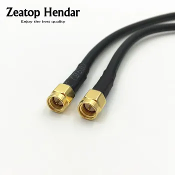 

10Pcs SMA Male Jack to SMA Male Plug RG58 RF Wifi Antenna Extension Cable Coaxial Wire Connector 15CM 20CM 30CM 50CM 1M 2M 3M