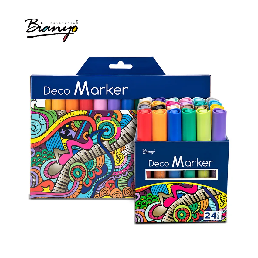 Marcadores da Arte marcadores de papelaria material escolar Marker Tipo : Deco Marker
