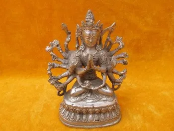

YM 318 Chinese bronze statue Buddha Thousands hands vivid exquisite