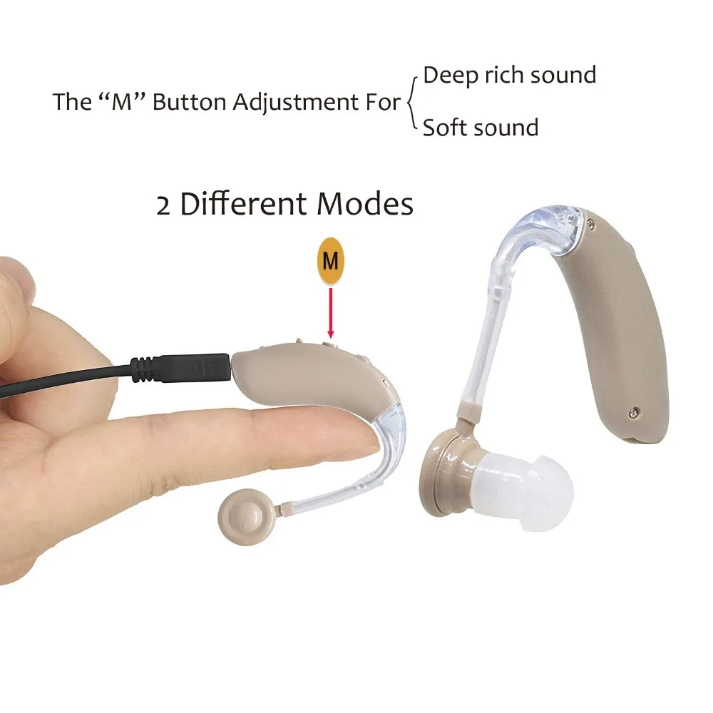 

MicroEar Durable Digital Hearing Aid Noise Reduction Ear Hearing Aids for the elderly Hear Clear Sound Collector Amplifier