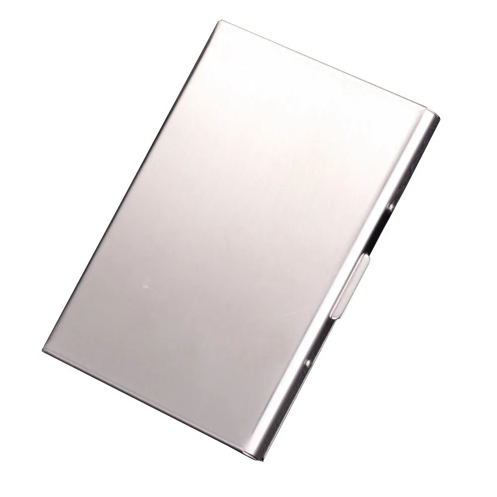 

visit card holder Stainless Steel Credit Card Wallet for Men And Women visitekaarthouder#35