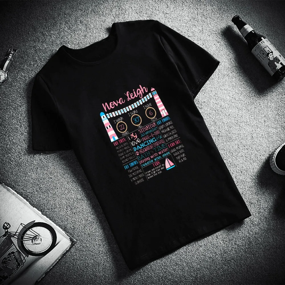 

Skipoem Funny Tshirt Men Nautical First Birthday Quote Cotton O Neck Tshirt Plus Size Short Sleeve Brand Men T-Shirt Couple Tops