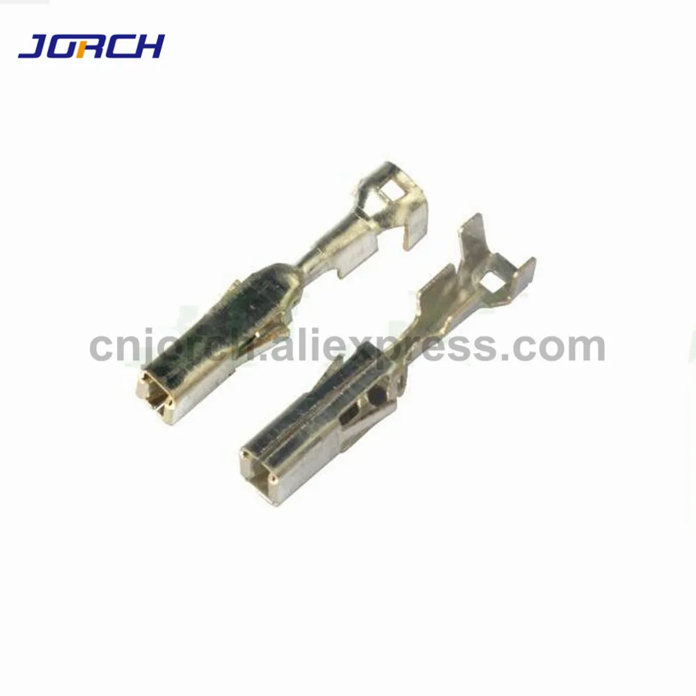 50Pcs Crimp Termianls Auto Vw Tyco Ampcar Giunzioni Filo Terminale Femmina Per Connettore Auto 4D0971994
