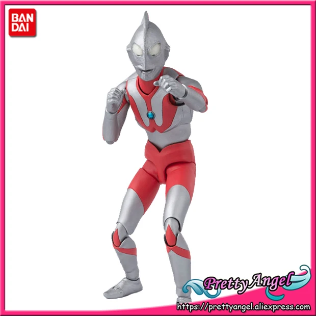 

PrettyAngel - Genuine Bandai Tamashii Nations S.H.Figuarts Ultraman Ultraman (A Type) Action Figure