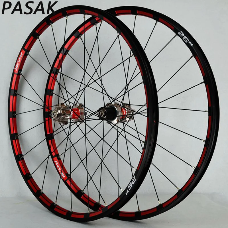 titanium red red rim