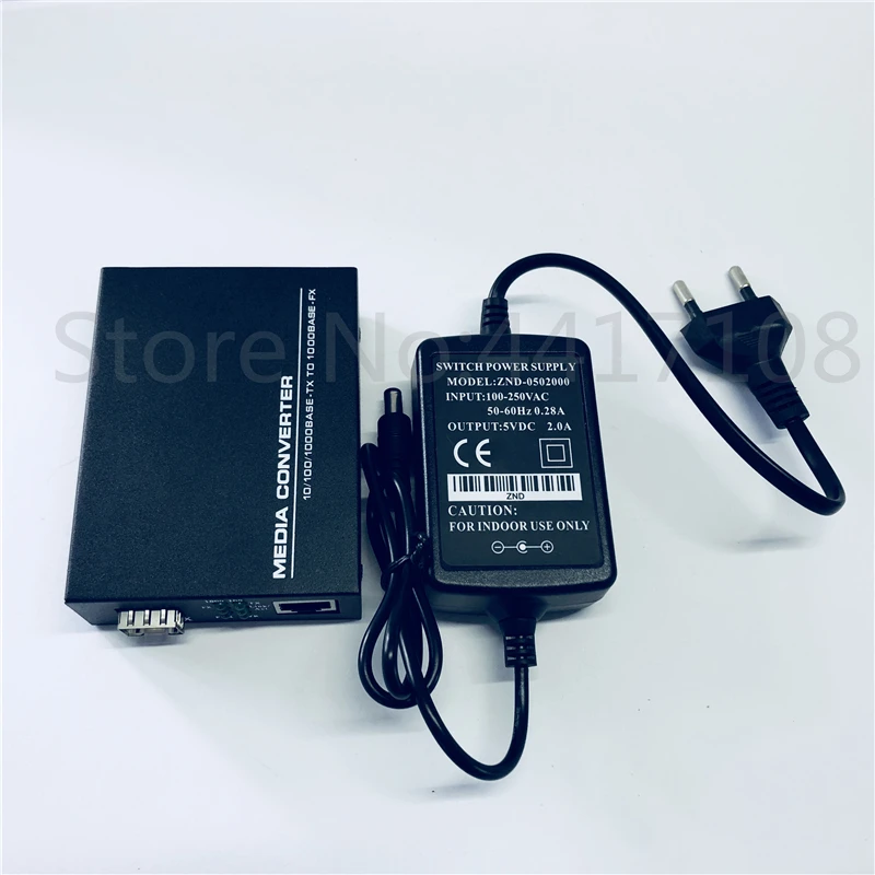 

SFP Fiber media Converter to RJ45 Gigabit Media Converter SFP 10/100/1000M Ethernet Converter Transceiver fiber optical switch