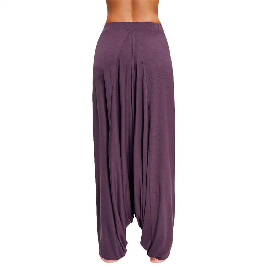 

10 pieces Women Solid Plus Size Pants Yoga Hanging Ladies Casual Loose -Up Trousers2019 Cargo Pants
