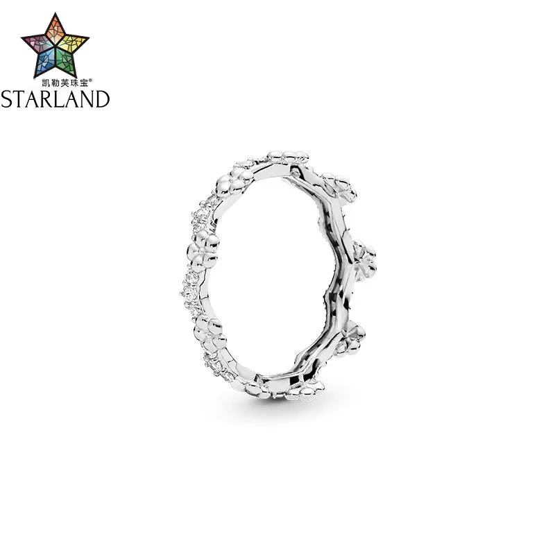 

XIINHUI Original Charm Ring Fine Detail Authentic 925 Sterling Silver Queen's Crown Rings for Women Wedding Jewelry Gifts
