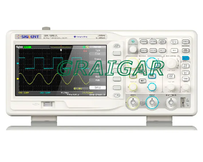

The latest version All New SDS1202DL 2 Channels+1 ext trig Siglent 200MHz Digital Storage Oscilloscope