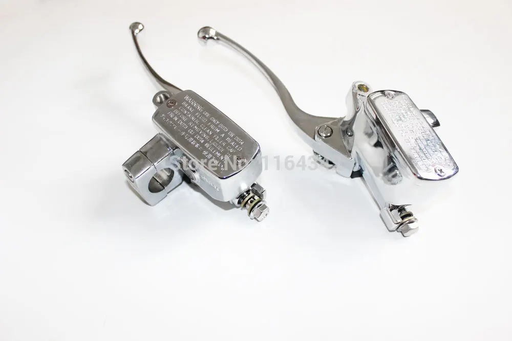 

1" Handlebar Brake Clutch Master Cylinder Lever For Honda VTX1300 CMX250 VTX1800 VT750 Shadow Yamaha XV19 XVS11 XVS1300 XVS650