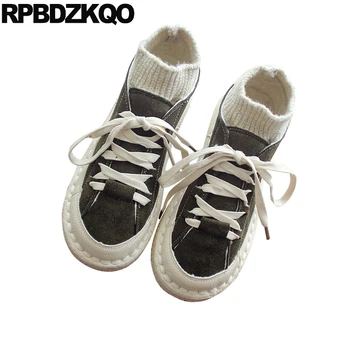 

cheap shoes china round toe spring autumn women retro japanese school lace up winter vintage flats chinese ladies green casual