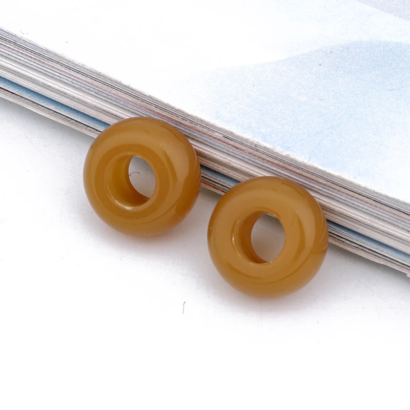 20 шт 15 мм маленькие полимерные бусины для изготовления браслетов Diy амулеты для изготовления конфетных цветов ручной работы Бисероплетение ожерелье ювелирные изделия аксессуары из бусин