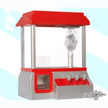 High Quality Candy Grabber Kids Birthday Party Gift Favors Desktop Mini Dolls Coin Operated Grabber Game Machine Claw Toys