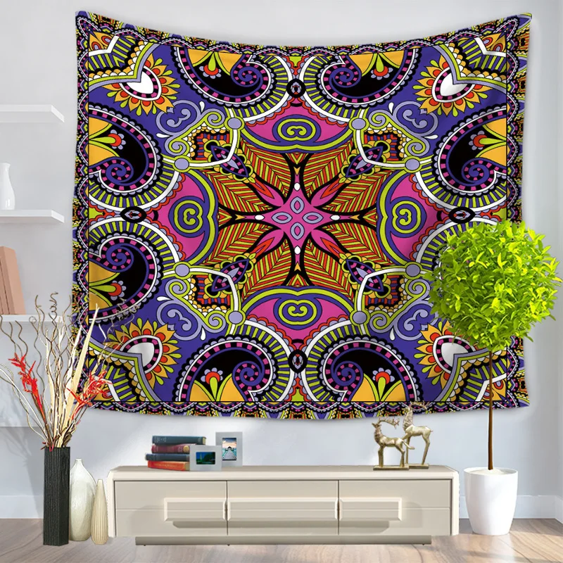 Indian Dorm Decor,... Hippie Tapestry Hippy Mandala Bohemian Tapestries