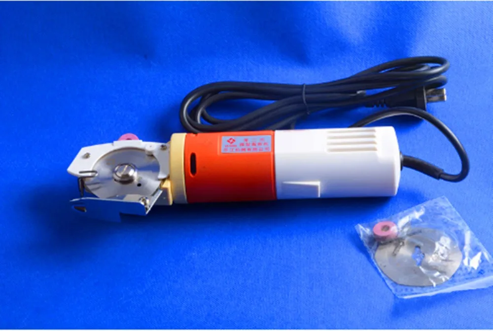 

New Round Blade Electric Cloth Fabric Cutter Round Knife Cutting Machine Cutter 65mm 110V \220V tool parts