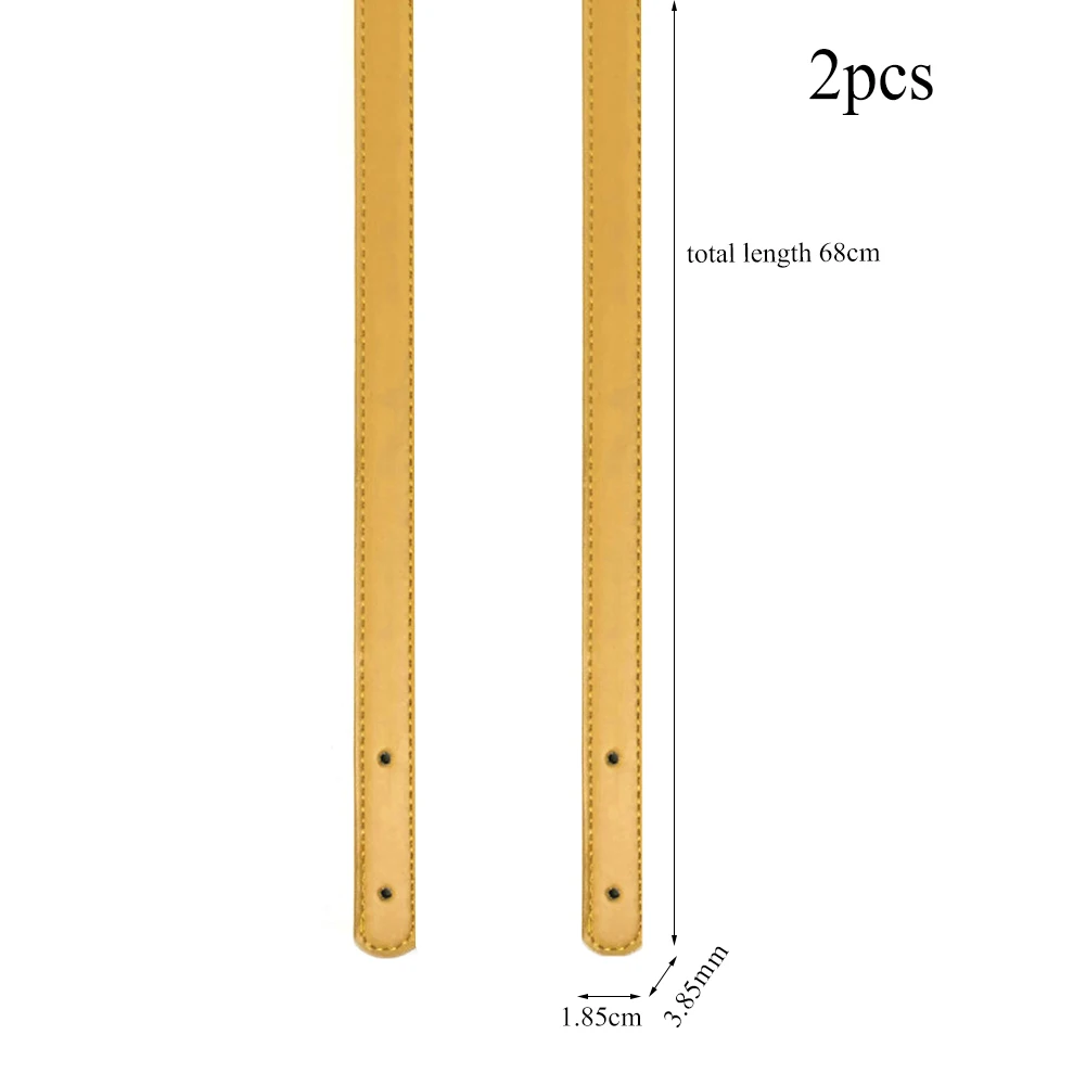 2 шт. 62 см искусственная кожа Сумка ремень ручка съемная сумка ремень DIY Замена ремень для сумки ремешок ручка сумка аксессуары