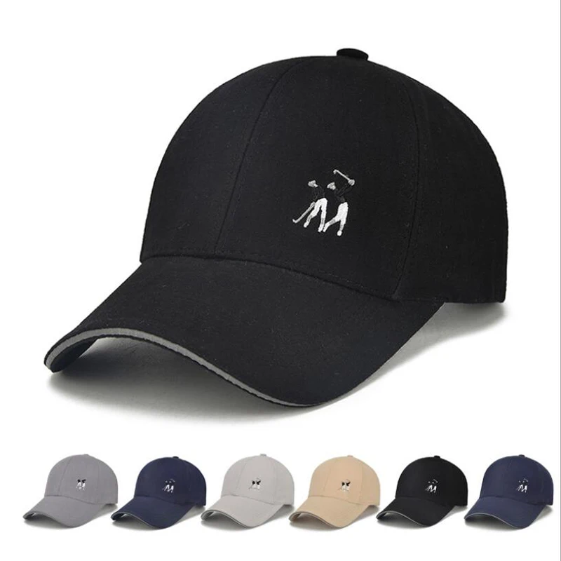 

2019 Spring New Golf baseball Caps Dad Hats For Men Outdoor Sports Hats Women Cap Snapback Casquette baseball Hat