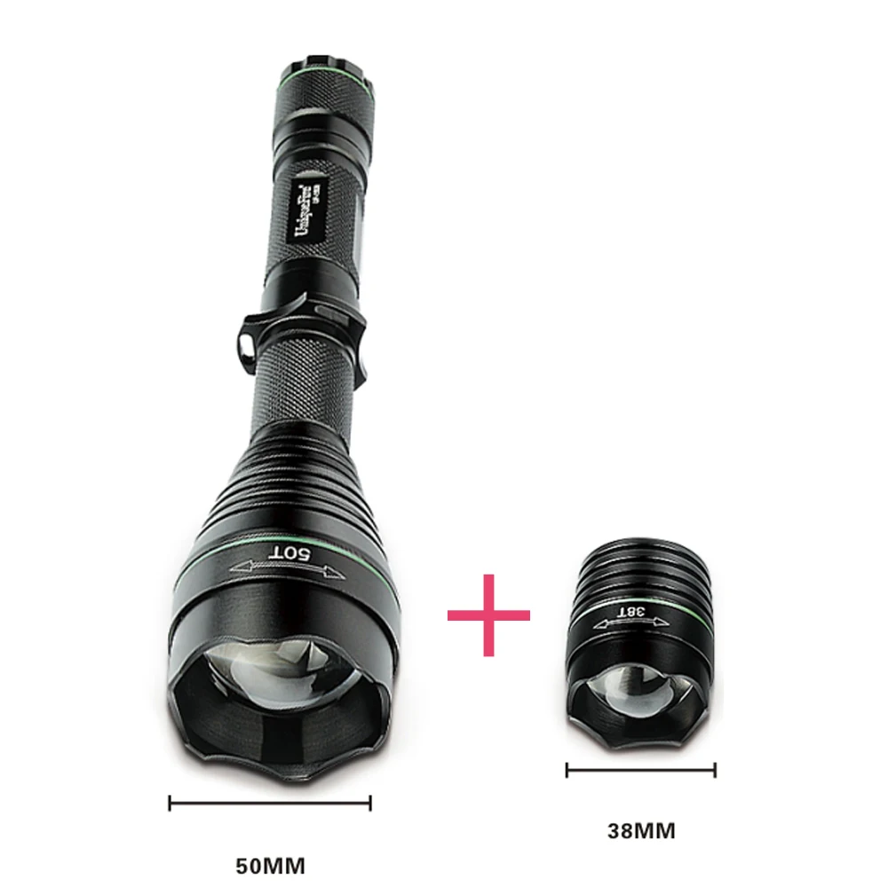 UniqueFire 1508 Infrared 850nm illumination Flashlight T50 Zoomable Hunting Torch Light Illuminator 3 Mode +38mm Head Kit set UniqueFire 1508 Infrared 850nm illumination Flashlight T50 Zoomable Hunting Torch Light Illuminator 3 Mode +38mm Head Kit set