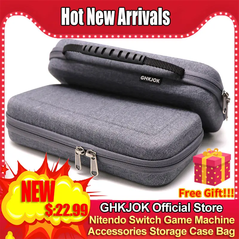 

Original NEW Portable EVA Bag Case For Nintend Switch NS NX Console Hard Pouch Protective Shell Cover Accessories Controller Bag