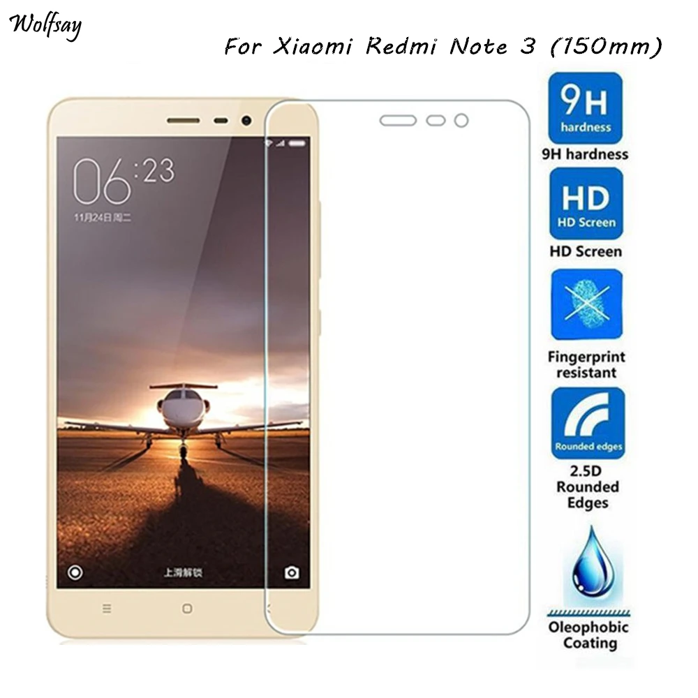 

2pcs Screen Protector Xiaomi Redmi Note 3 Pro Tempered Glass For Xiaomi Redmi Note 3 Pro Glass Film Redmi Note 3 Glass Wolfsay
