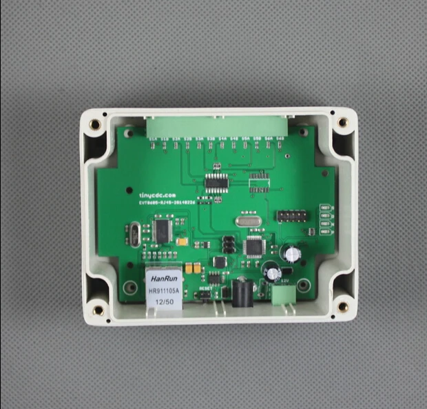 

Network Interface 6 way network relay / sensor switch / access switch detects MQTT SN supports DHCP function