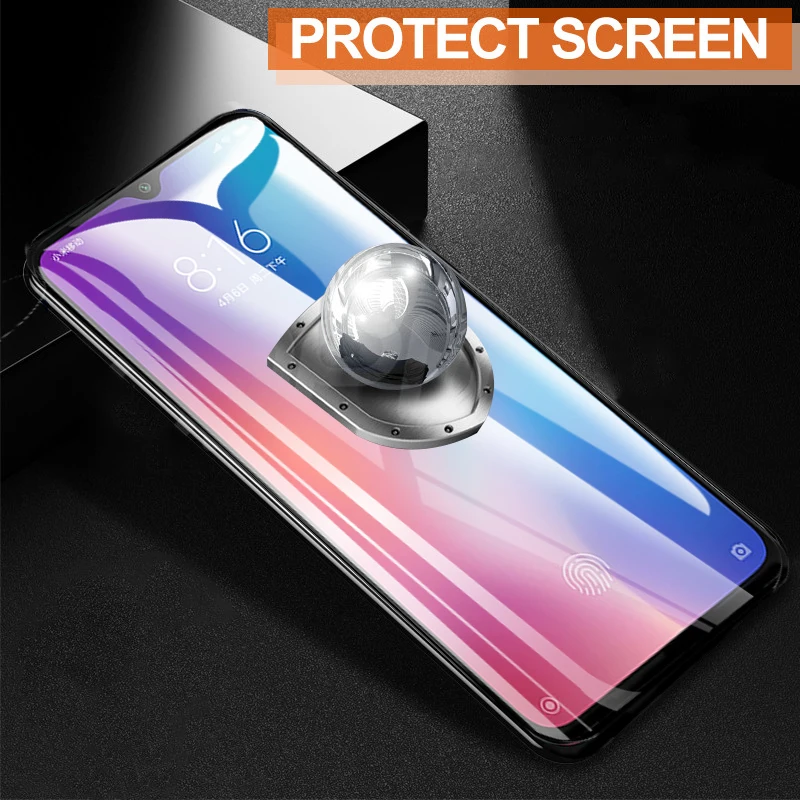 Закаленное стекло 9D для Xiaomi Mi 9SE защитная пленка экрана 9 SE 9T 9X|Защитные стёкла и