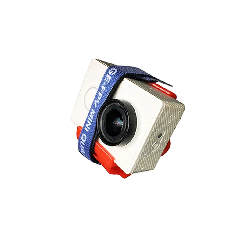

New GE-FPV TPU 30 Degree 3D Printed Soft Camera Mount for XIAOYI/Gopro For FPV System Racing Drone Parts Accessories Accs