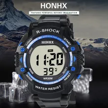 Спортивные мужские часы, известный светодиодный цифровой часы, мужские часы, мужские часы, Relojes Deportivos Herren Uhren Reloj Hombre Montre Homme