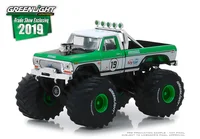 GreenLight 1:64 1974 Ford F-250 Monster Truck #19 alloy toy car toys for children diecast model car Birthday gift
