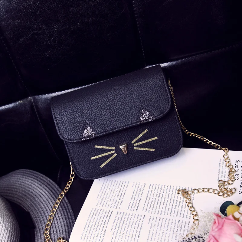 

Free shipping, 2019 new women handbags, wild fashion chain flap, Korean version woman messenger bag, chain shoulder bag.
