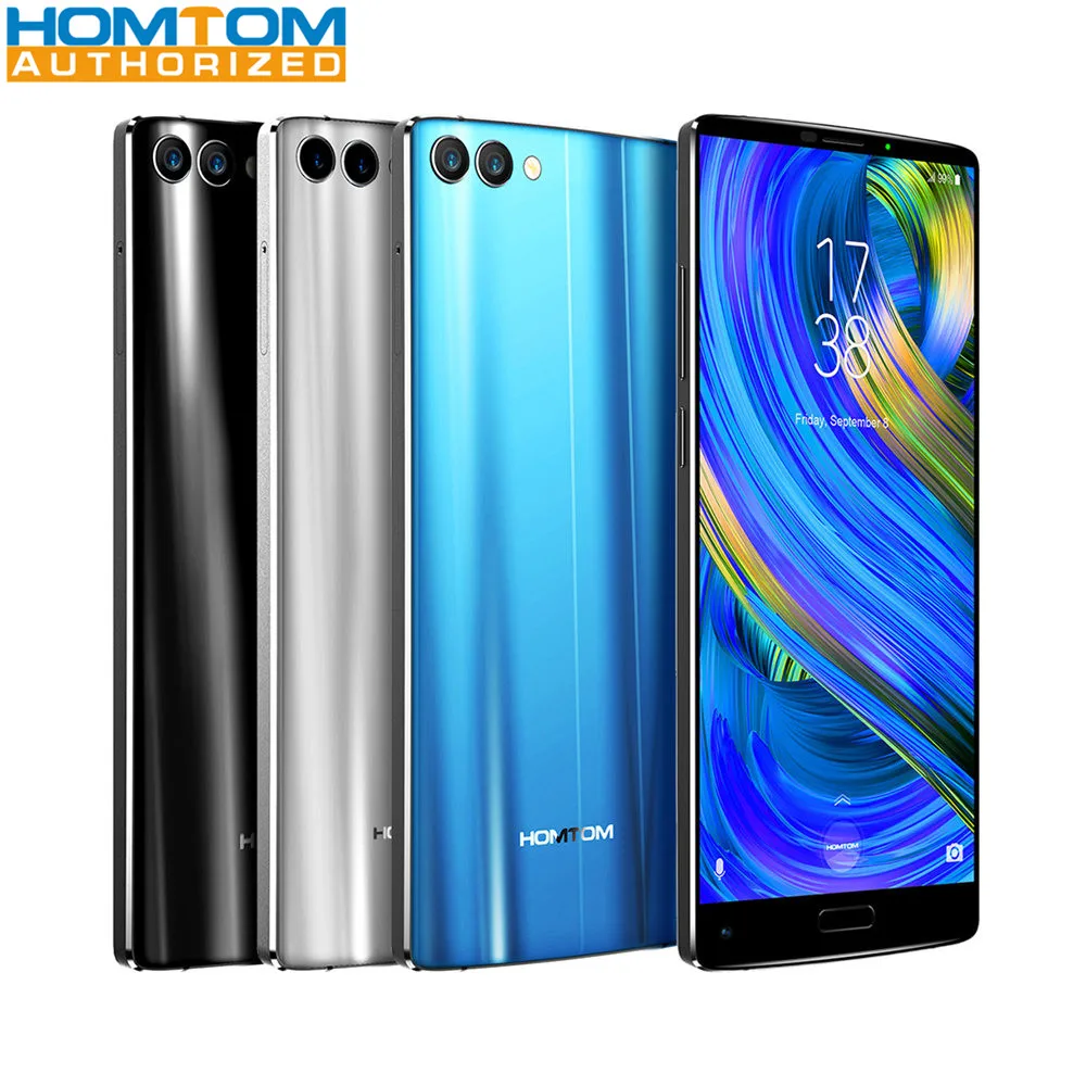 HOMTOM S9 плюс 4G телефон Octa Core4GB Оперативная память 64 Гб Встроенная память 16.0MP + 5.0MP двойной камеры заднего OTG Функция сканер отпечатков пальцев