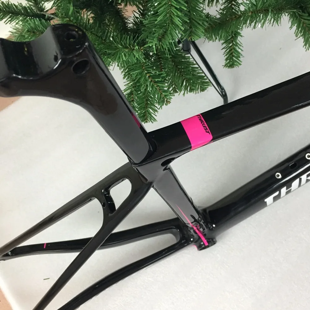 Discount 2017 THRUST Carbon Road Bike Frames Super Light Bicycles Carbon Road Frame BB86 Cycling Frameset Fast Free Shipping 10