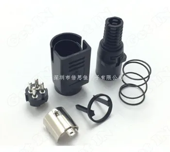 

10pcs High Quality 4Pins S terminal DC Power Male Plug 4P Connector Ports