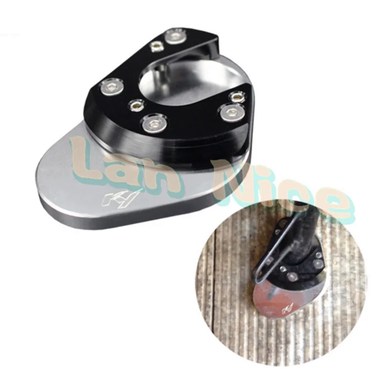 CNC Side Kickstand Stand Extension Plate For KAWASAKI EX250 NINJA 250/