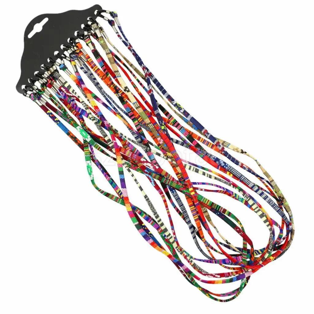 12pcs Colorful Color Random Fashion Eyeglass Chain Sunglass Holder