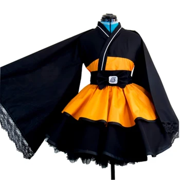 

Anime Naruto Cosplay Costumes Naruto Women Lolita Cosplay Dress Halloween Carnival Party Girl Cosplay Costume