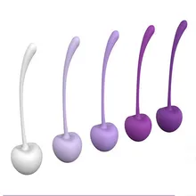 5pcs/box Silicone Kegel Exercise Ball Ben Wa Ball Vaginal Tighten Trainer Massage Sex Toys for Women Vagina Kegel Balls