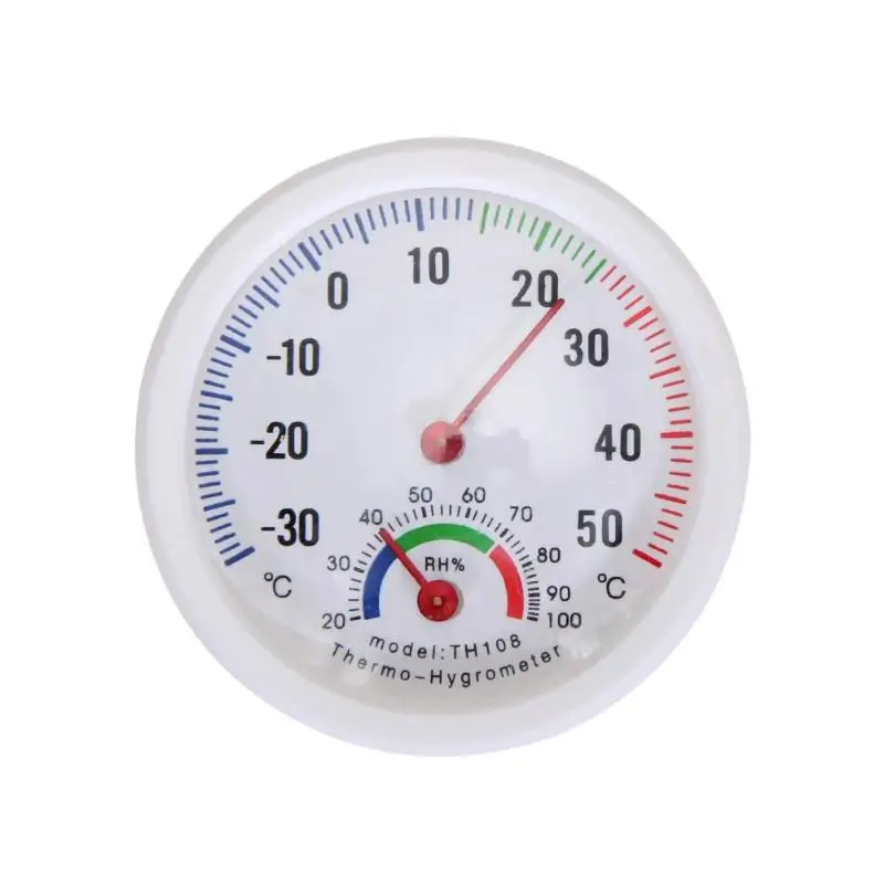 Мини-колокольчик шкала Автомобильный термометр гигрометр настенный стол для внутреннего измерения температуры инструменты для авто