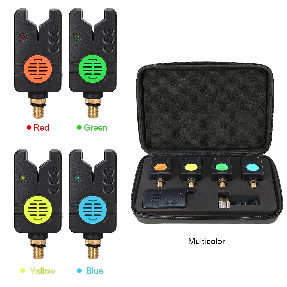 

Wireless Fishing Bite Alarms Digital Fishing Alarm LED Alarm Indicator Alert Bell Receiver Fishing Tackle Pesca