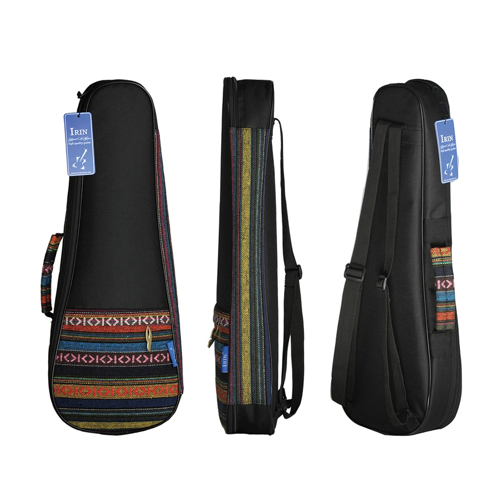 HOT 21" Soprano Ukelele Ukulele Uke Bag Backpack Case Ethnic National Style Durable Cotton