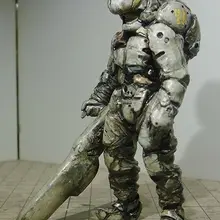 Гараж смолы фигурка комплект Ma. K астронавт пилот с оборудованием модельная фигурка из смолы комплект