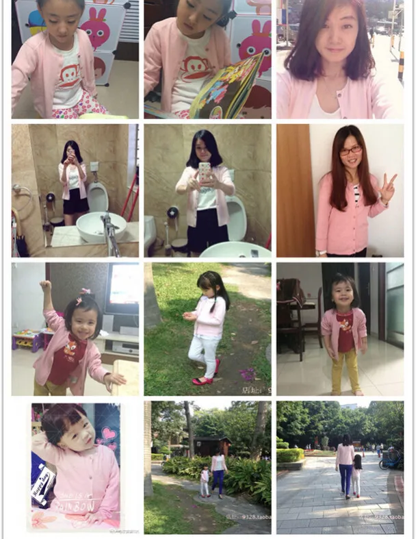 Кардиган для девочек; Однотонный однобортный свитер для девочек; трикотажная повседневная детская одежда; Y023